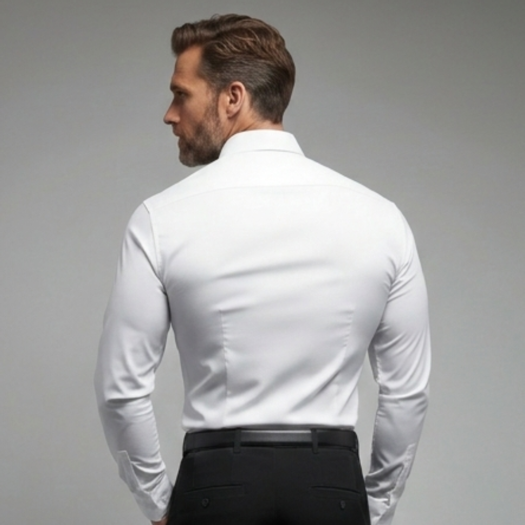 ATHLETIC MUSCLE FIT SHIRT TURQUOISE